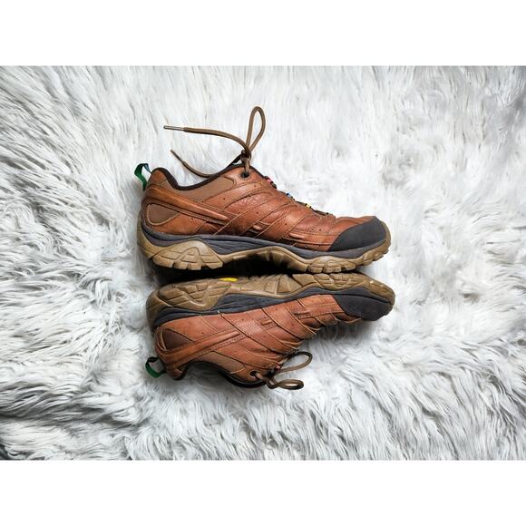 Merrell Moab 2 Earth Day J50497 Mountain Hiking Footwear Brown Leather US 11 W - Picture 4 of 9